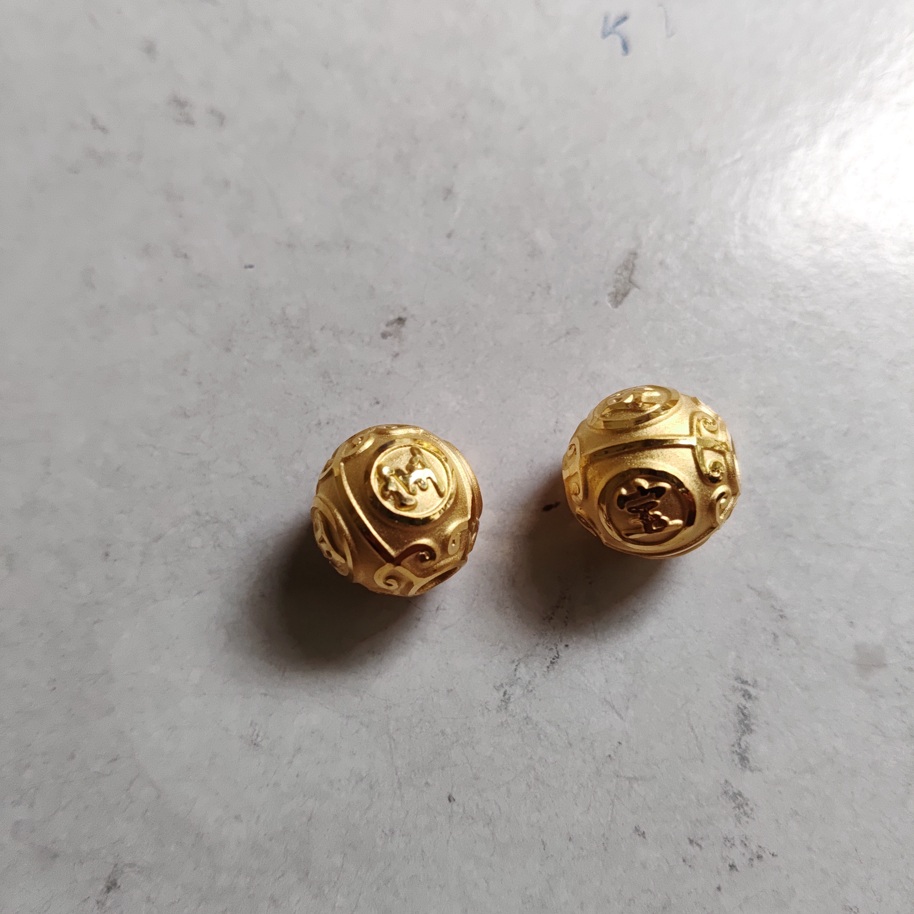 金元宝足金999貔貅珠子首饰
