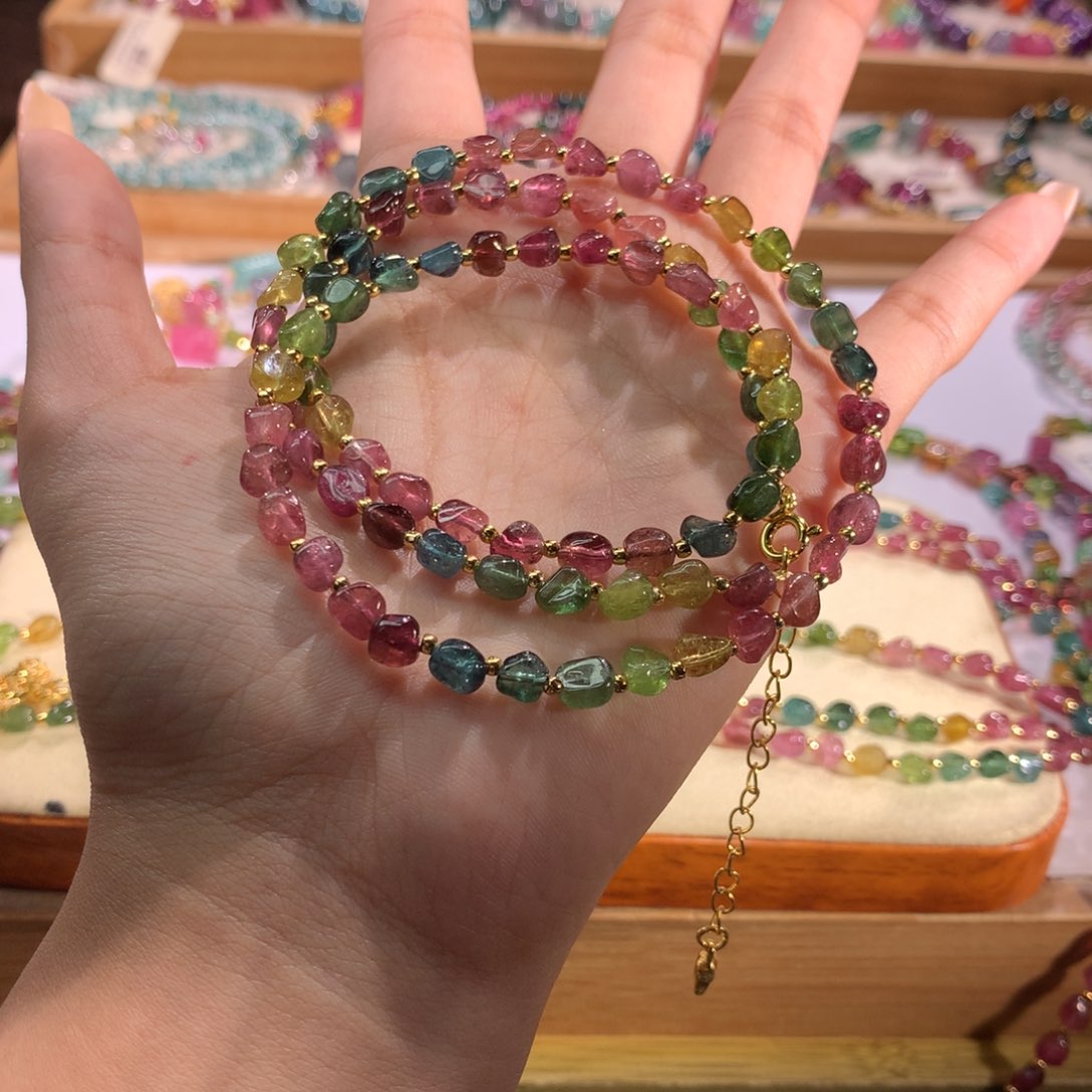 手串未镶嵌碧玺手链