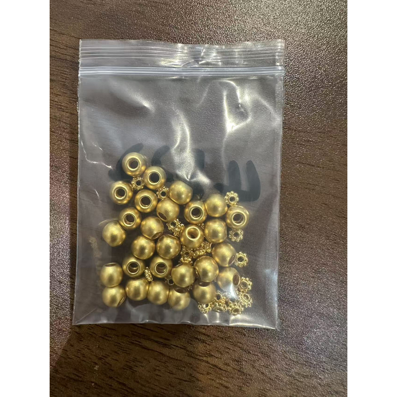 足金999隔片+古法黄金配件