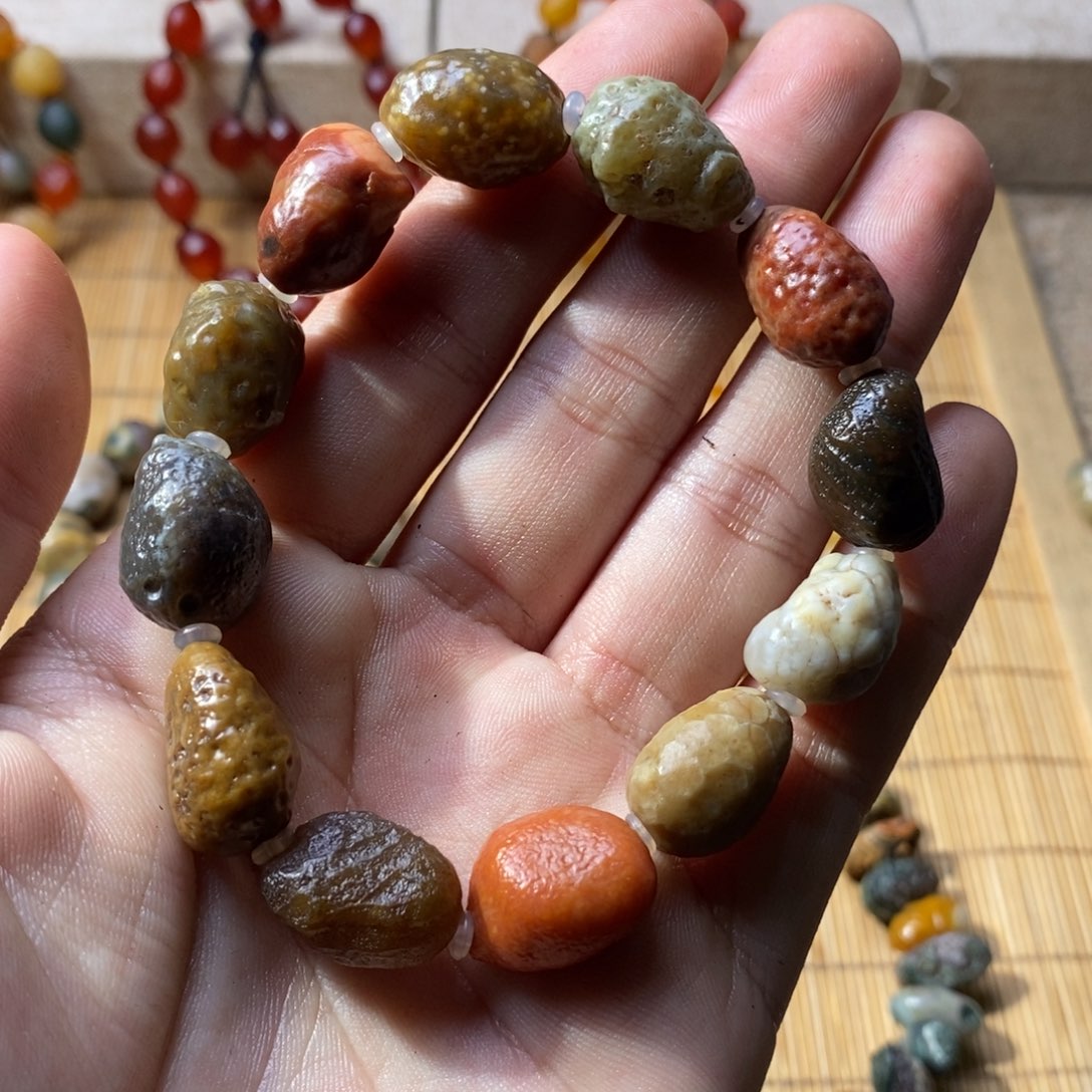 玛瑙/玉髓手链未镶嵌
