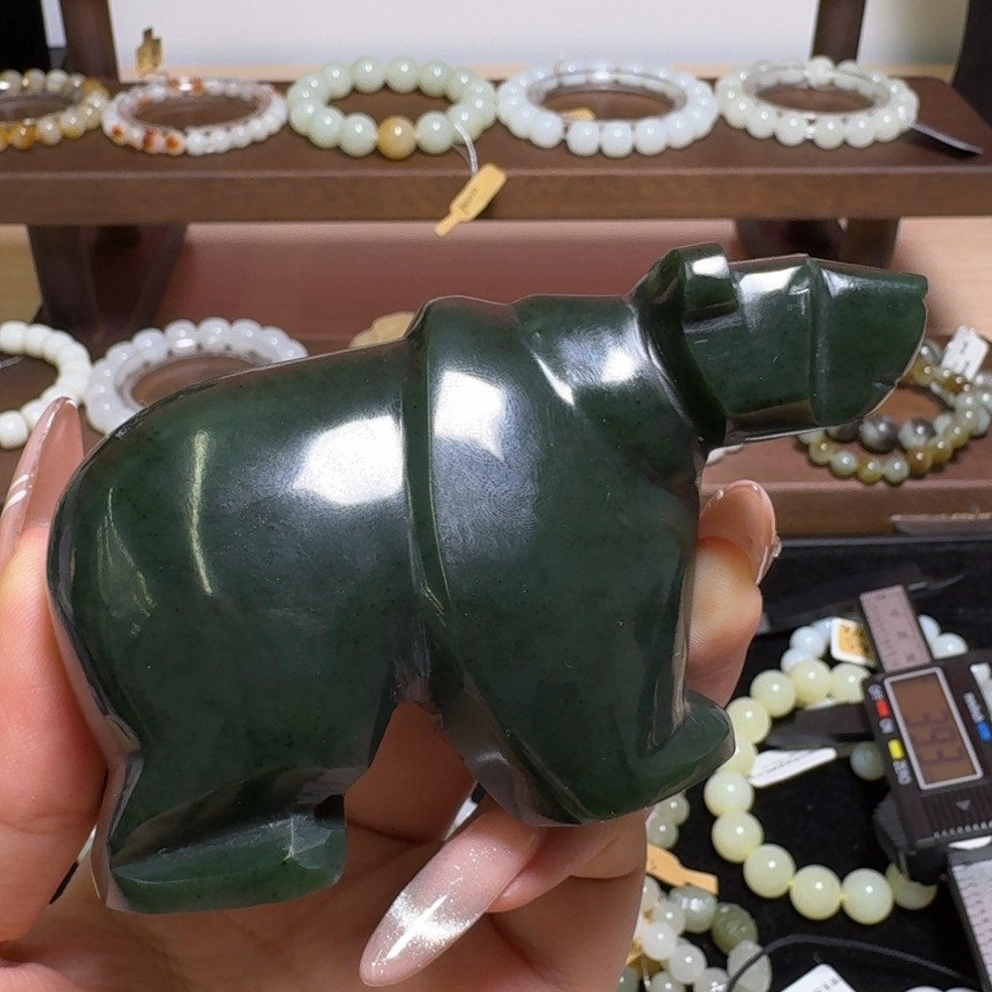 和田玉手串未镶嵌