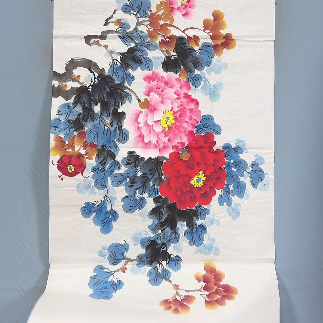 国画180 牡丹一如你初