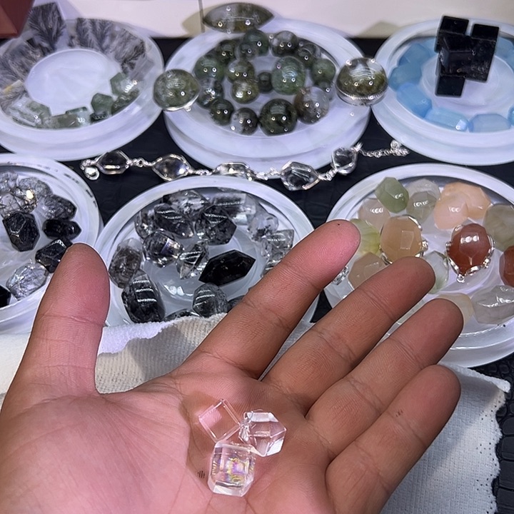 未镶嵌珠宝半成品水晶我***扮11号