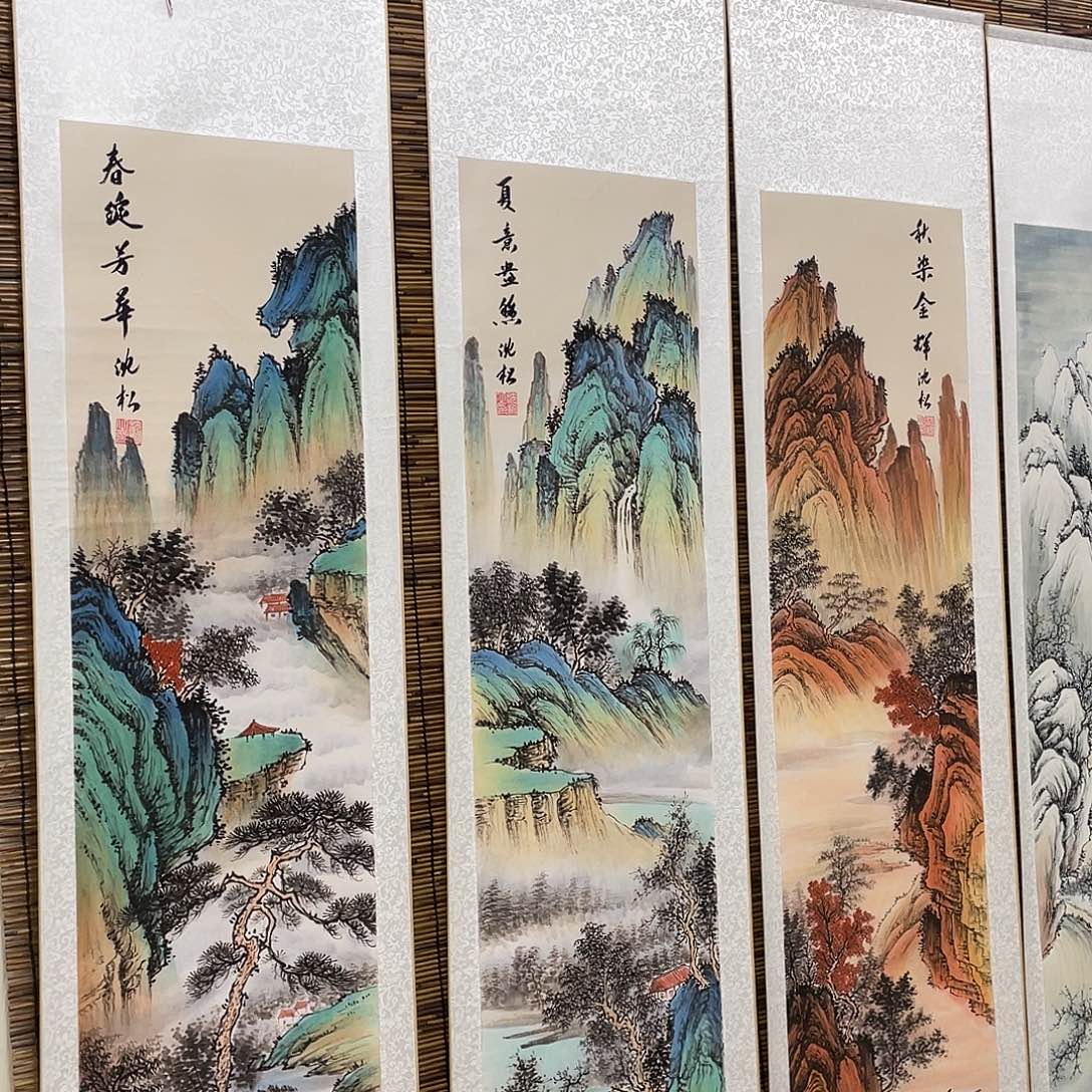 国画老师手笔手绘作品y