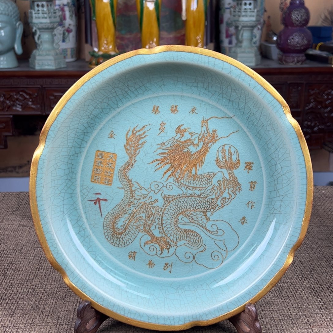 瓷片陶瓷艺术瓷器摆件