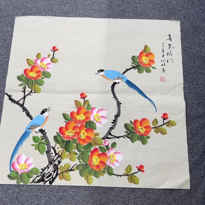 国画国画纯手绘作品