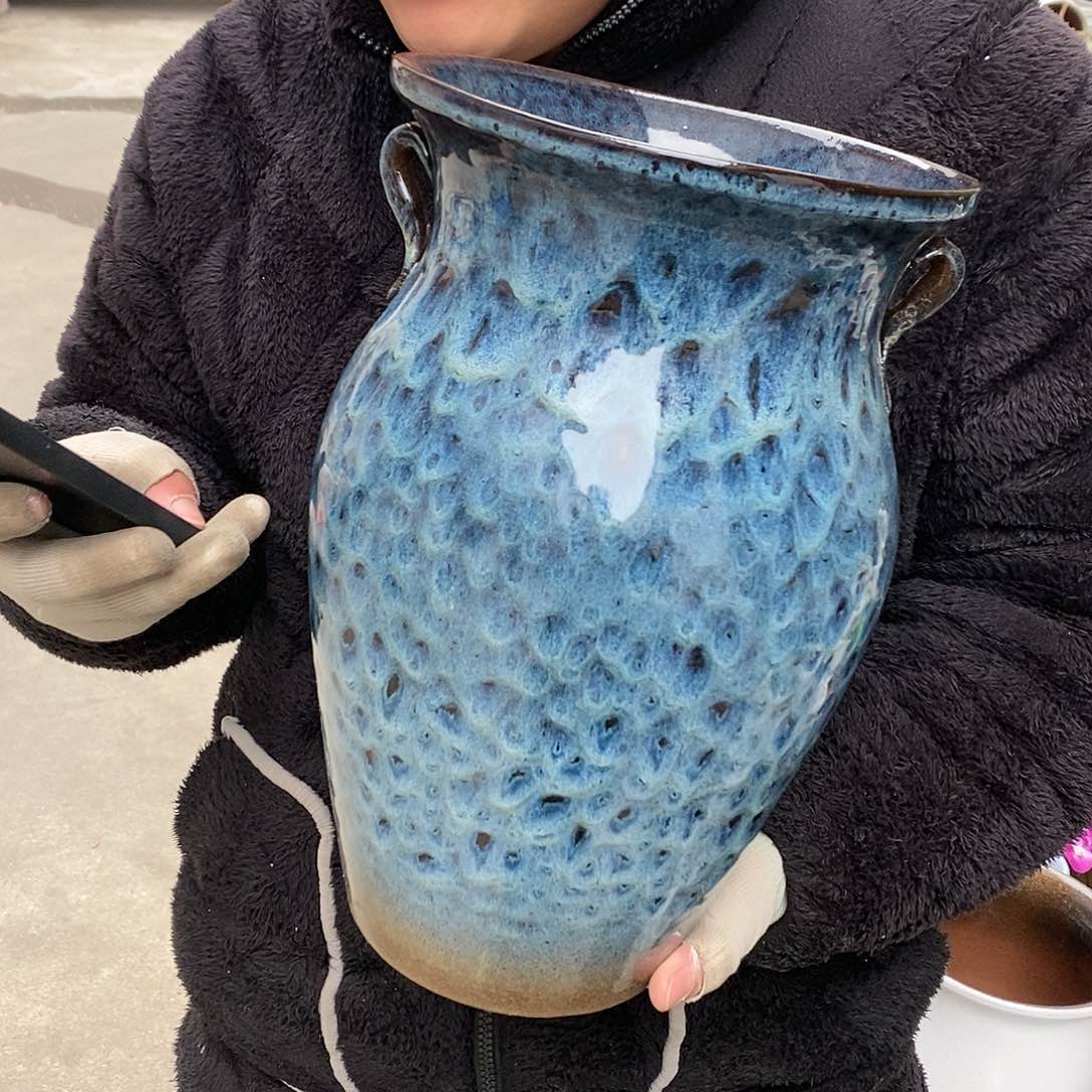 紫砂花盆正品口20高32