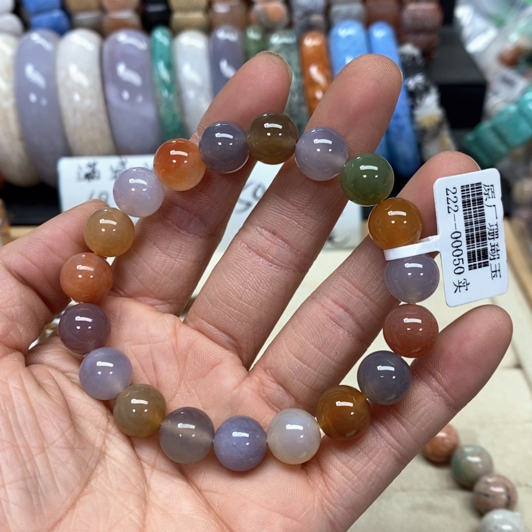 硅化珊瑚（珊瑚玉）手链未镶嵌?****?030