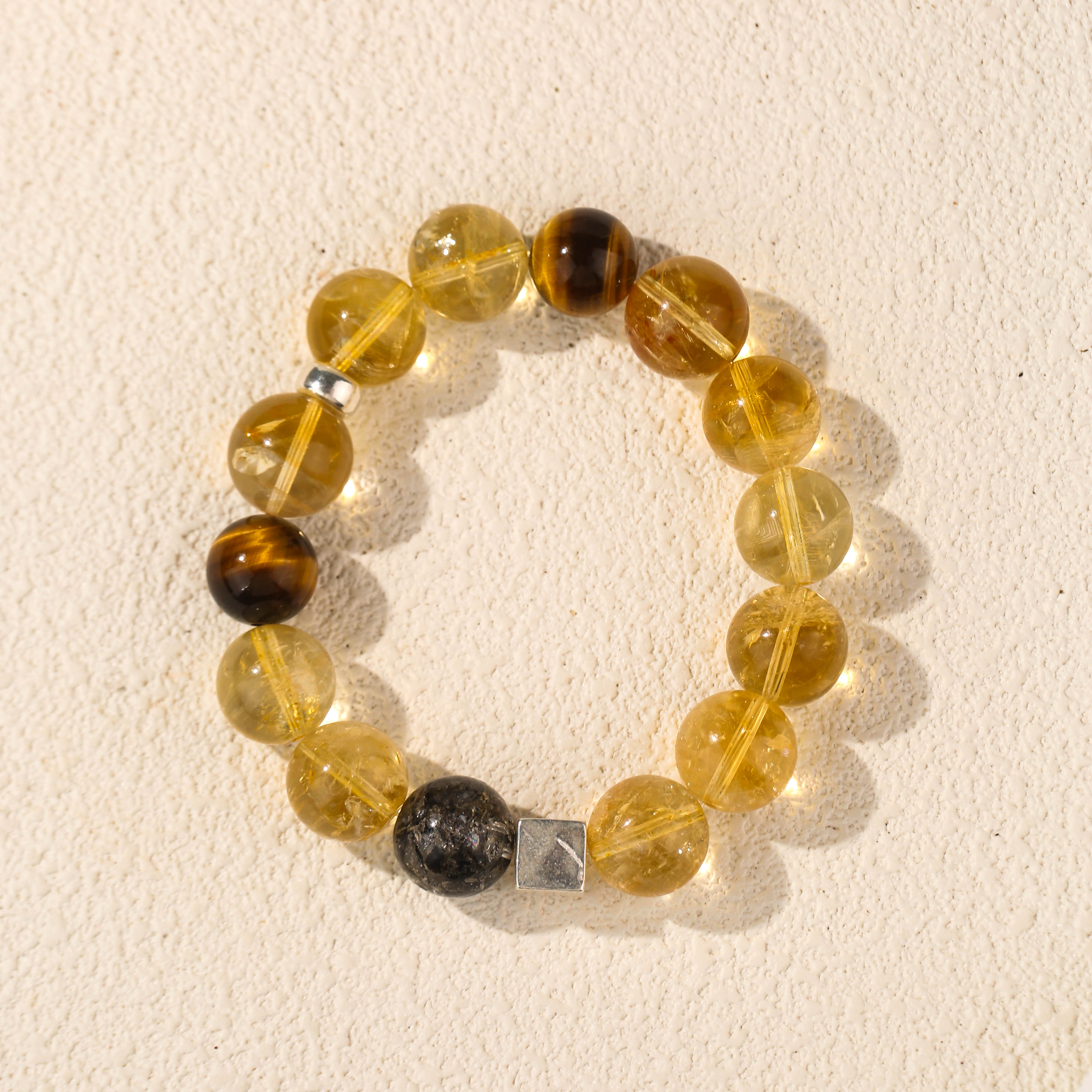 【淘金者】黄阿赛手串（天然珠宝多样性发其一）