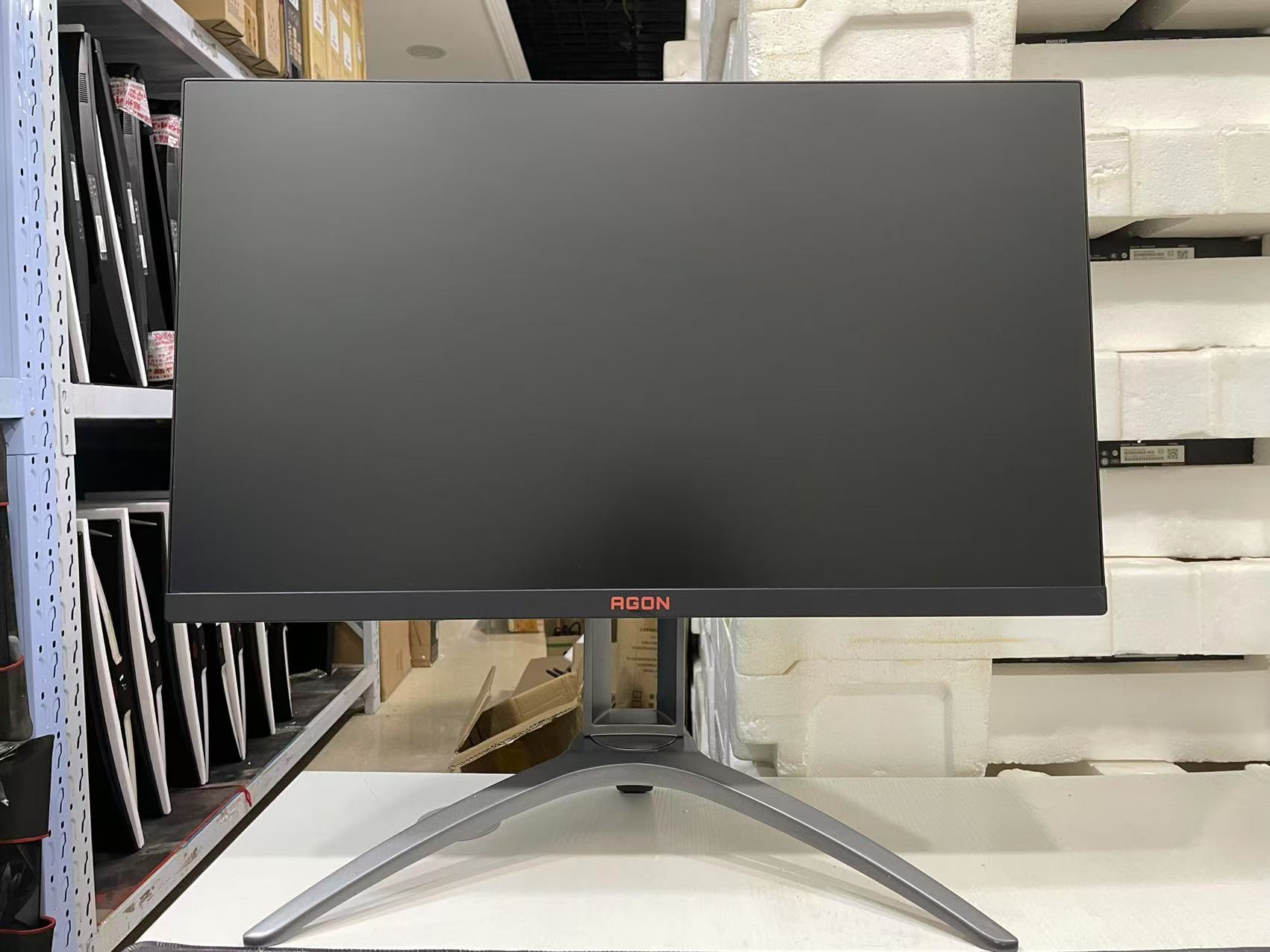 9新 AOC 冠捷27寸爱攻3直面升降旋转1K/144HZ电竞显示器