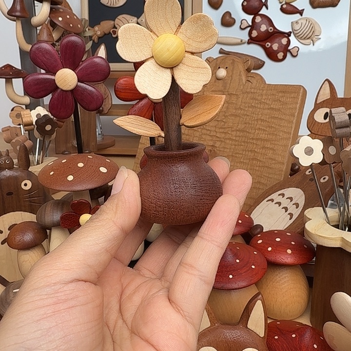 木白枫木小朵一盆