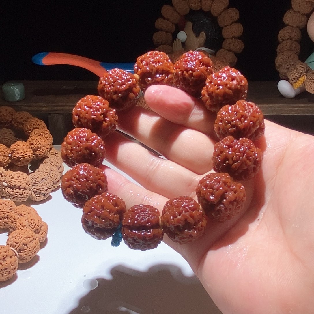 金刚菩提吊坠矮桩双龙23mm