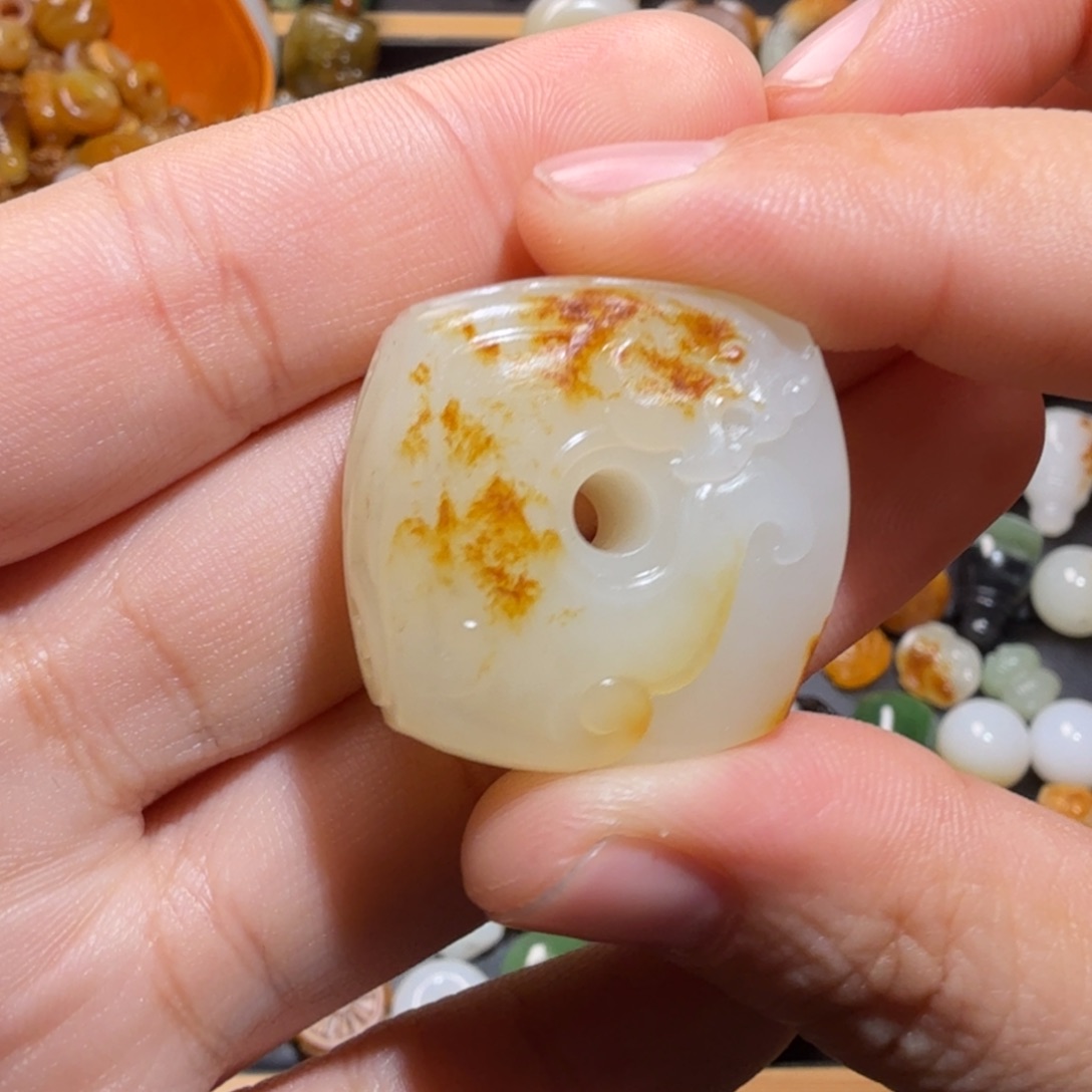和田玉配饰未镶嵌江*