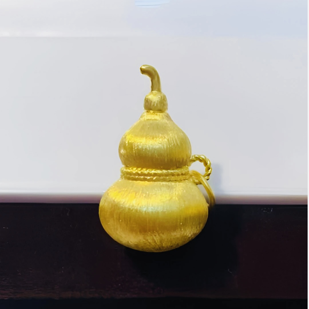 足金饰品/拉丝酒葫芦/0.87/1C5F1606/k