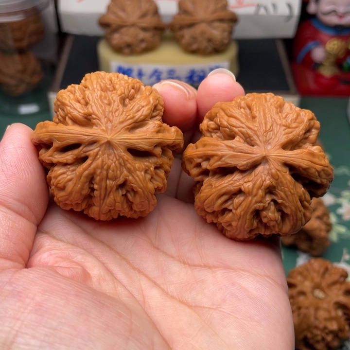 【闪购商品】把件文玩核桃44+粗筋