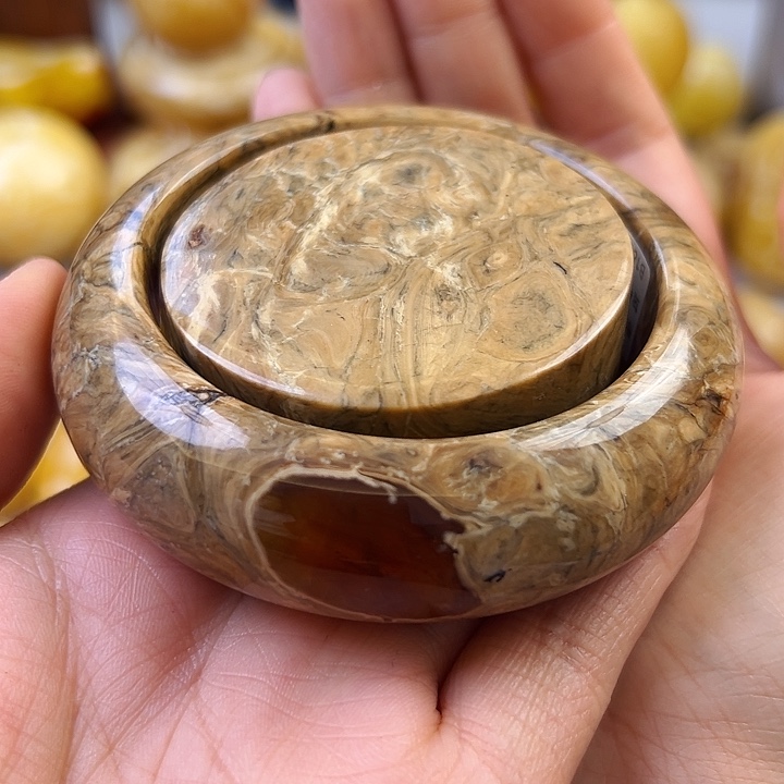 蜜蜡颈饰未镶嵌蜜蜡