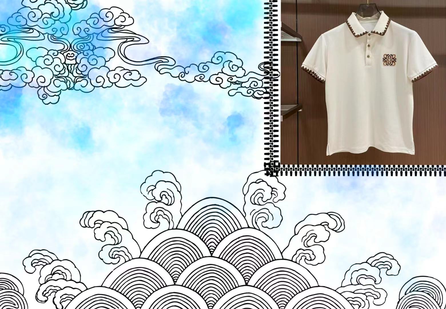 C4-XL-219款时尚百搭短袖POLO衫9.03