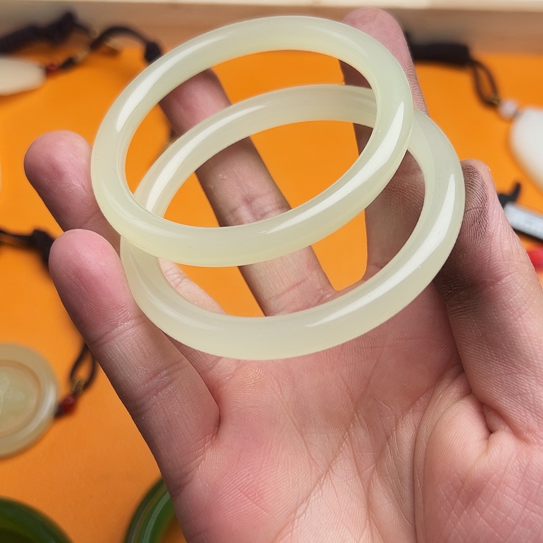 李***哥和田玉未镶嵌挂件