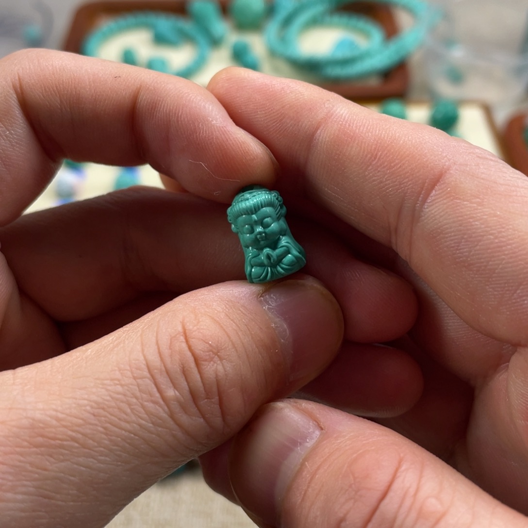 原生态湖北矿小配饰，直径10