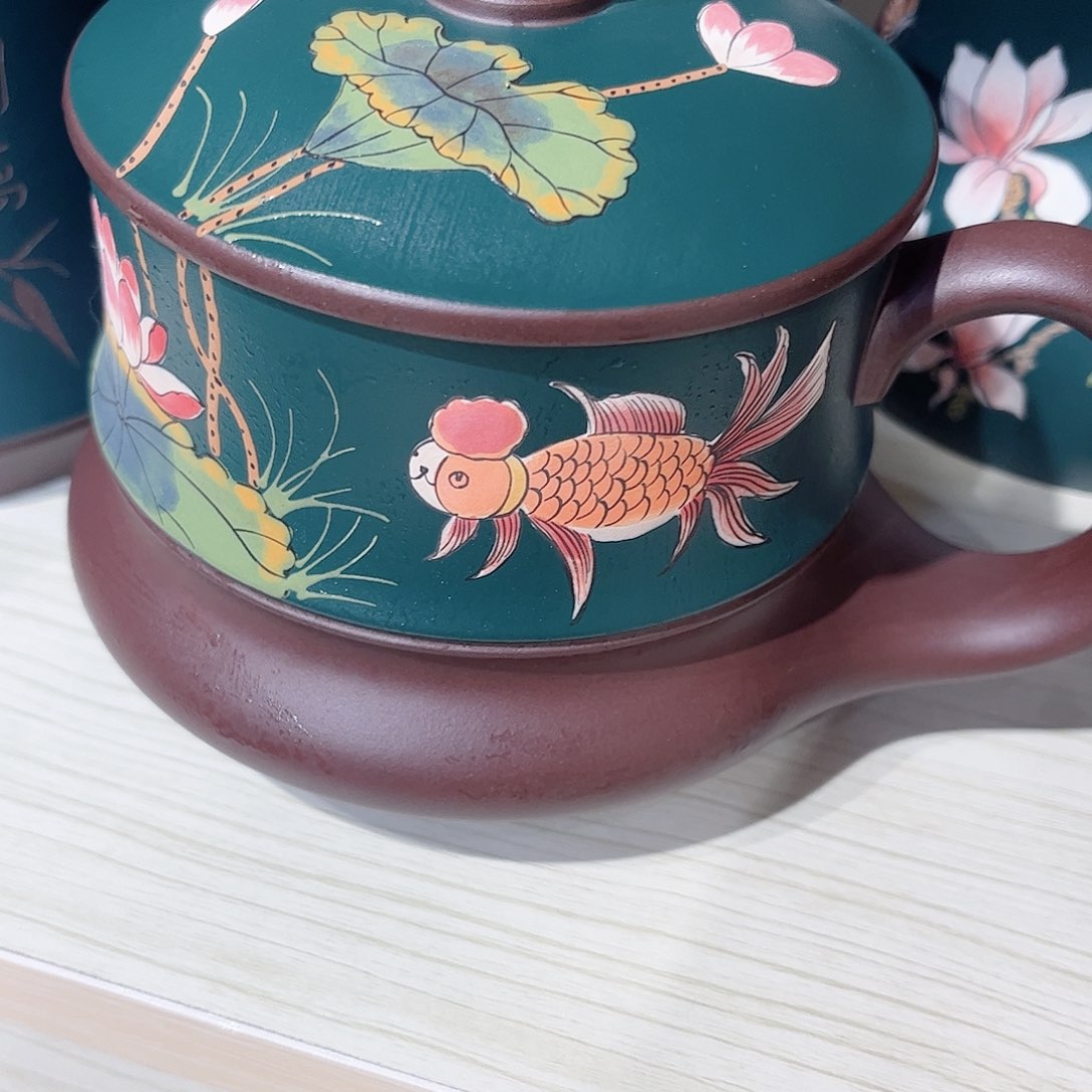 紫砂茶杯全部手工