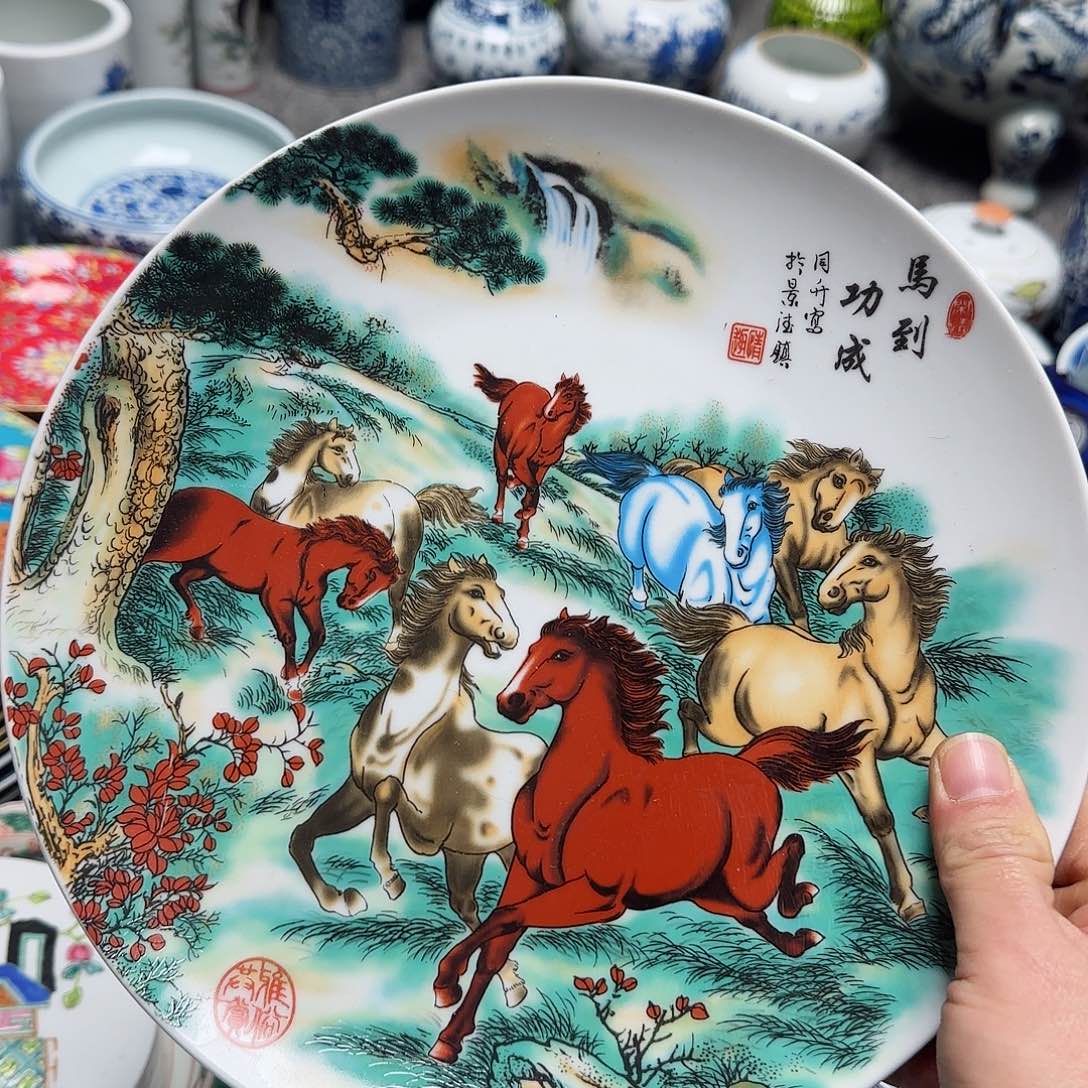 摆件瓷器的工艺技术水平