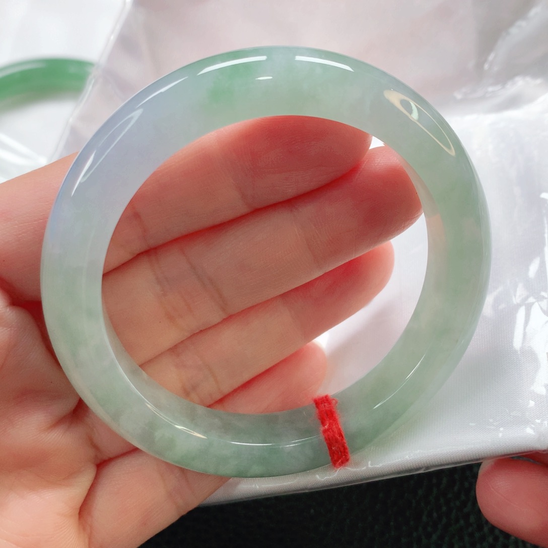 未镶嵌手镯翡翠54.8正