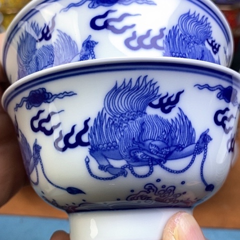 景德镇陶瓷藏式茶碗