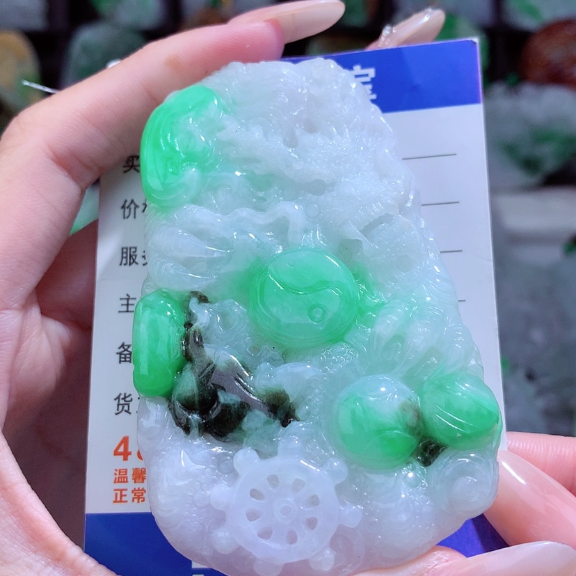 【闪购商品】翡翠颈饰未镶嵌挂件