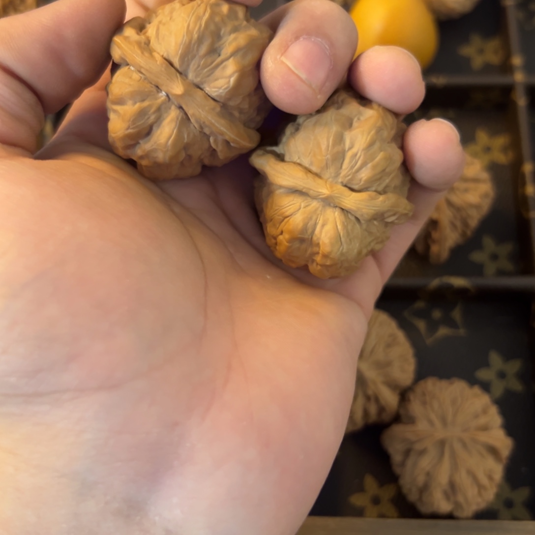 把件文玩核桃蛤蟆头毕业福利