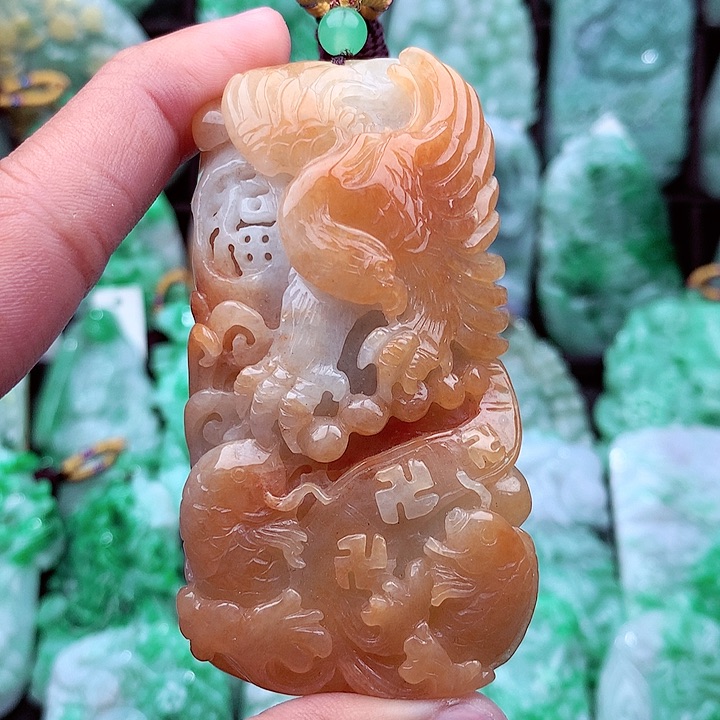 翡翠吊坠(不含链)未镶嵌