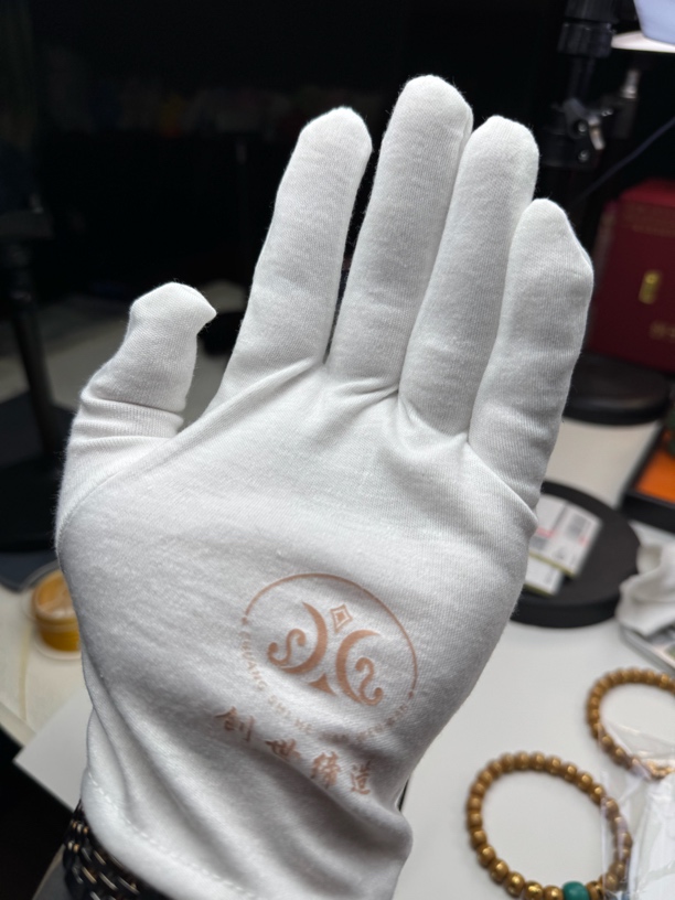 文玩日常盘玩手套纯棉