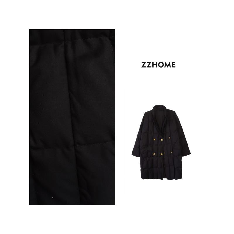 ZOZO HOME ｜暖冬刚需金扣立裁飒廓形鹅绒服q172103p