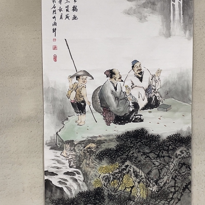 国画国画作品集的故事