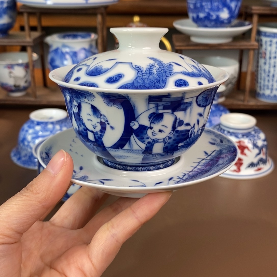 景德镇陶瓷手工手绘