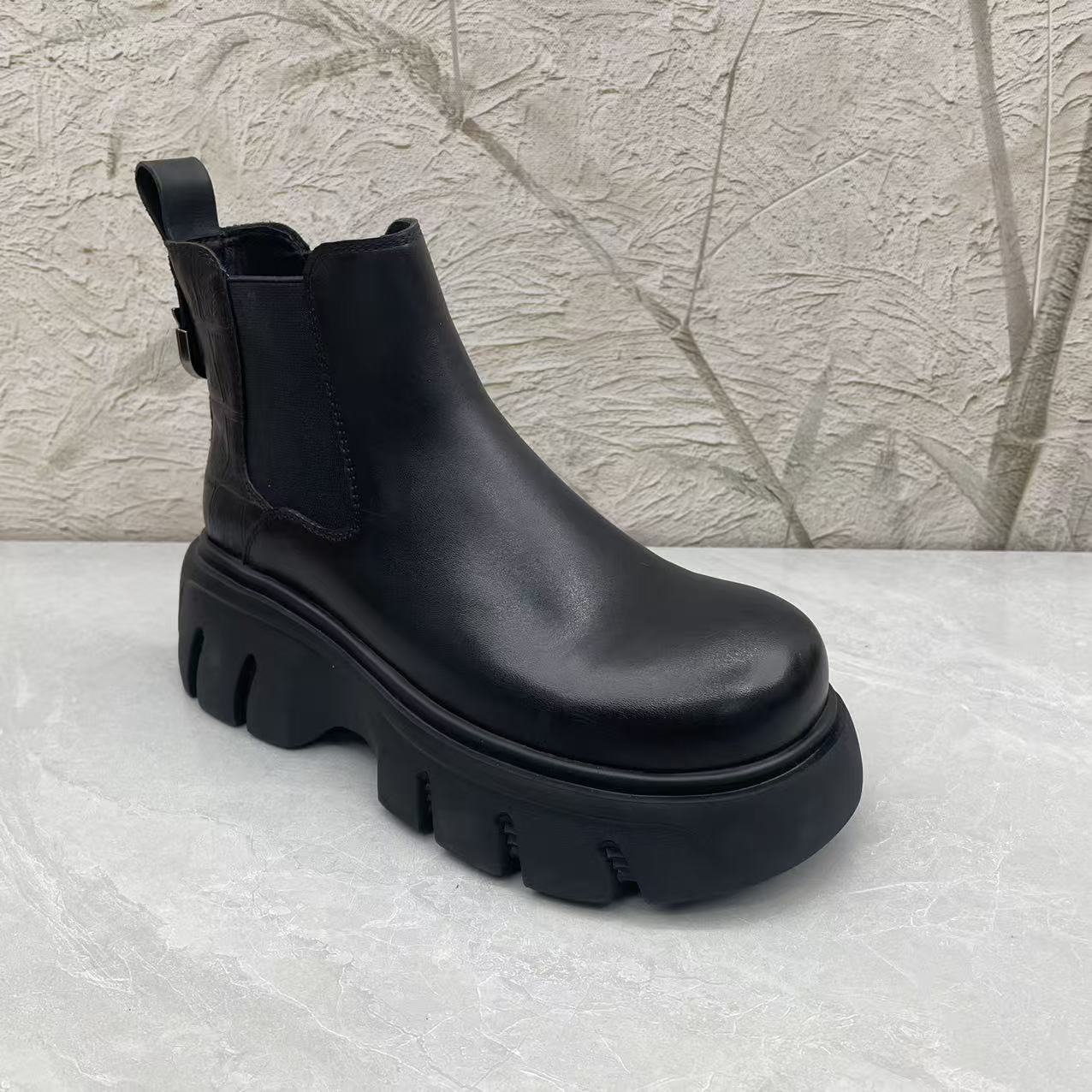 短靴女女靴子（牛皮）53194-6211