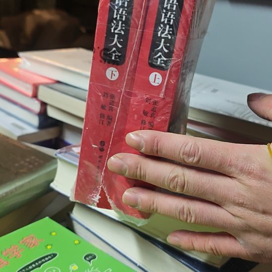 张道真英语语法大全两本一套库存书