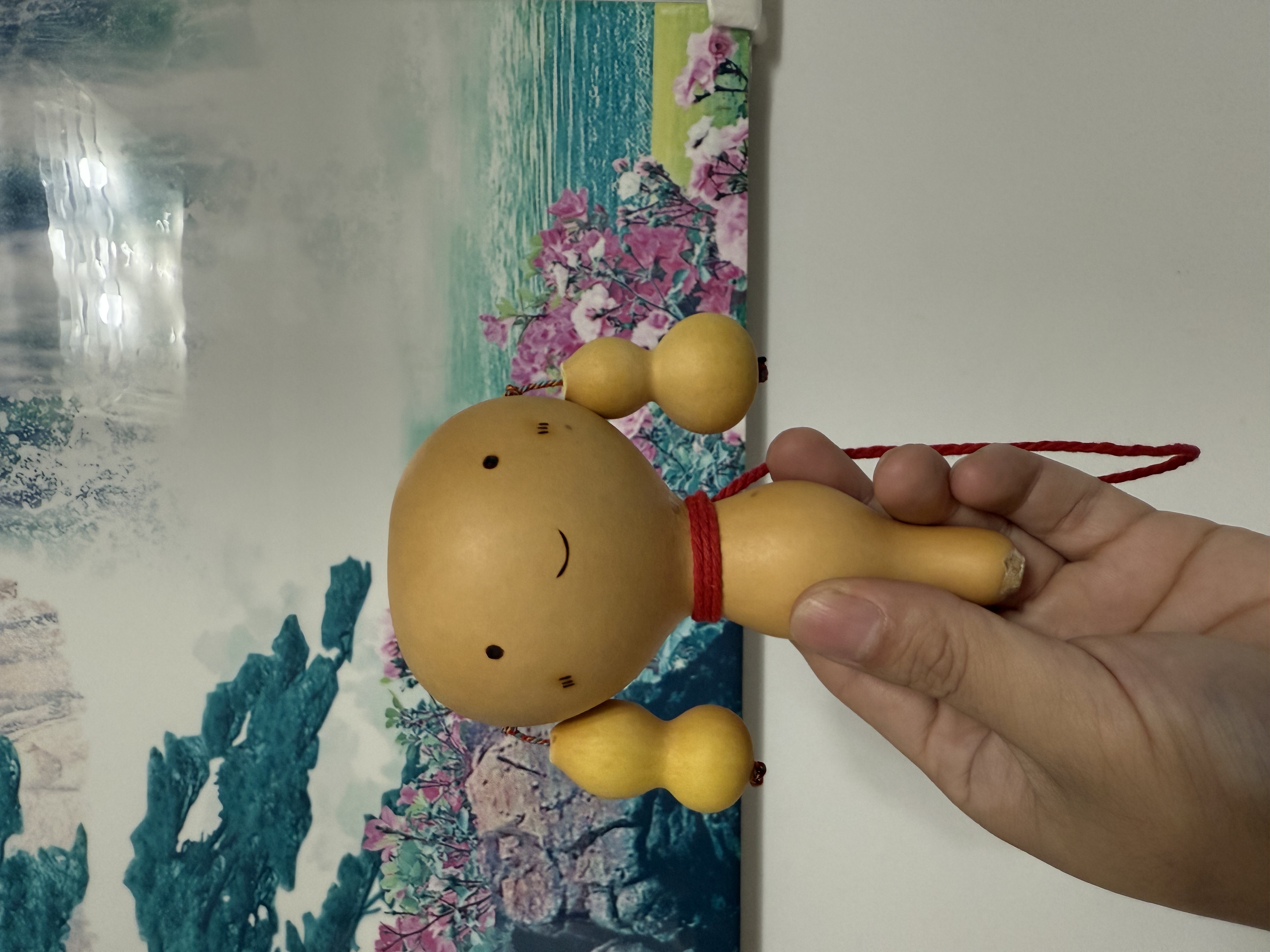 天然葫芦拨浪鼓（下单后回直播间核对）主图仅供参考 直拍随机发货