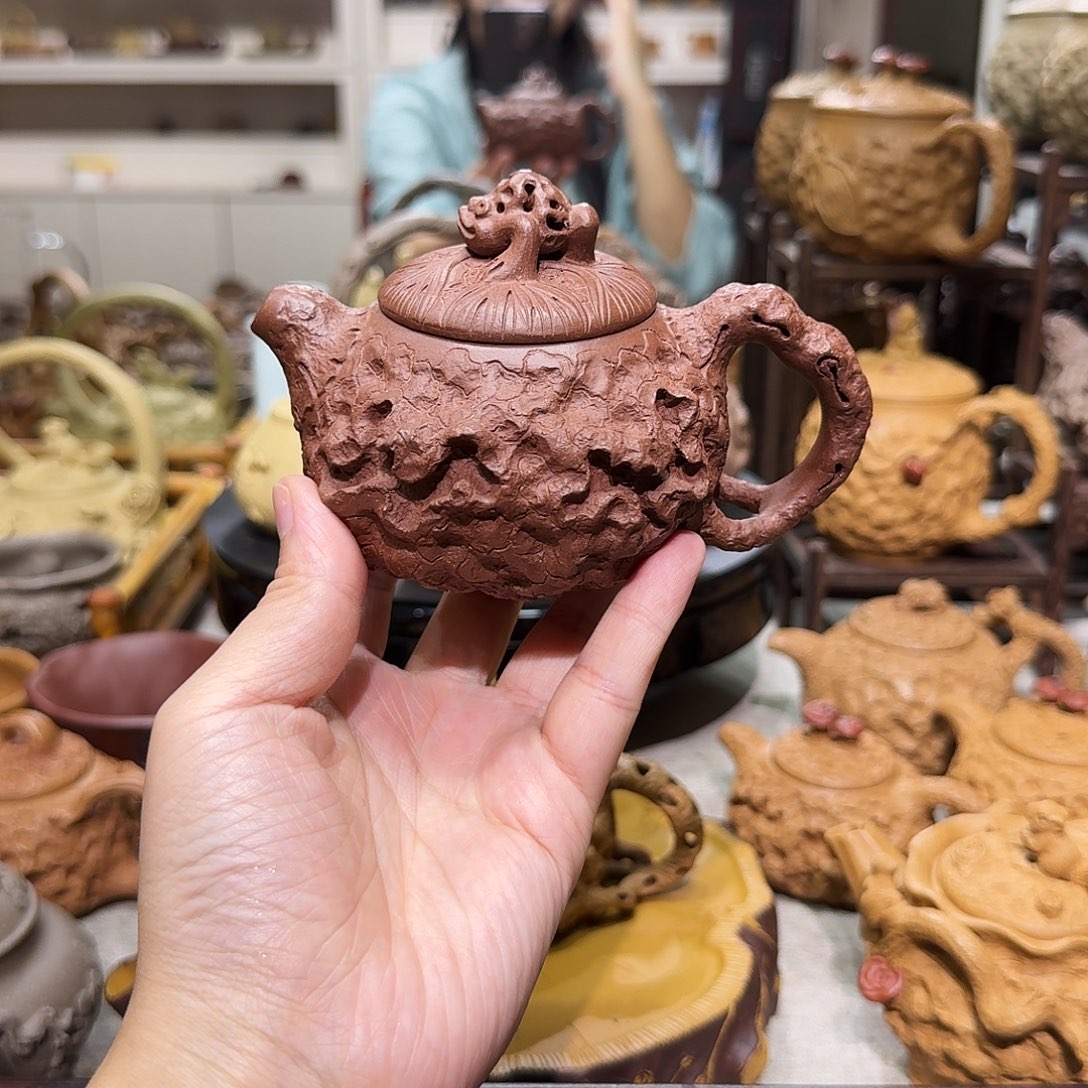 茶壶紫砂底槽清供春