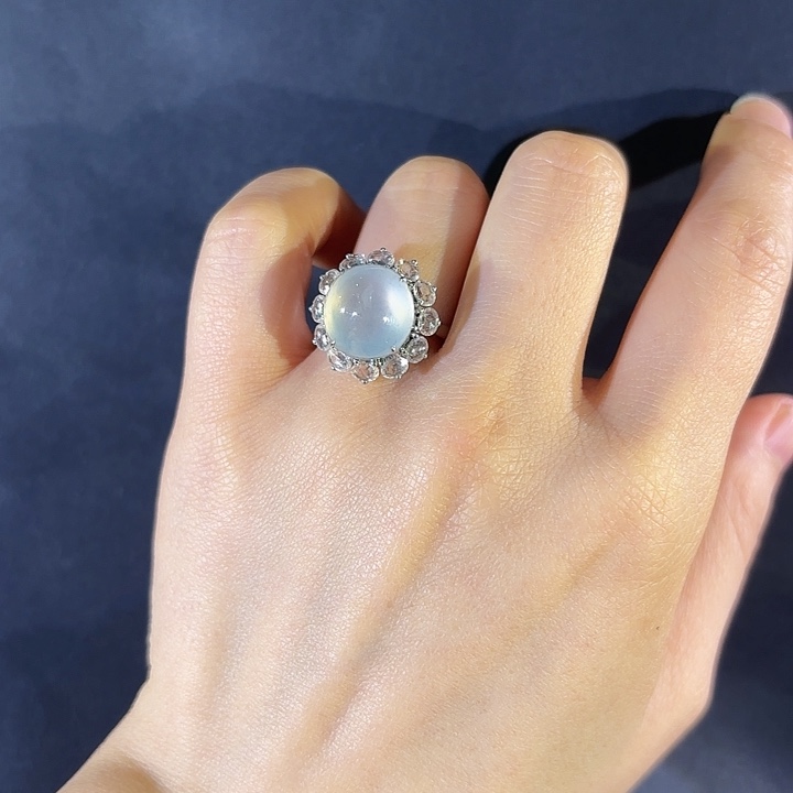 翡翠戒指未镶嵌翡翠戒指多人不退不换