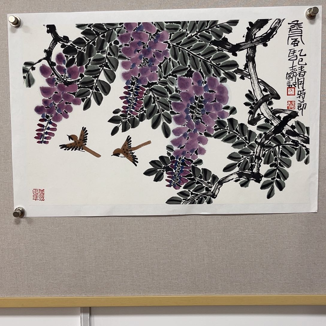 国画马志刚中国国画