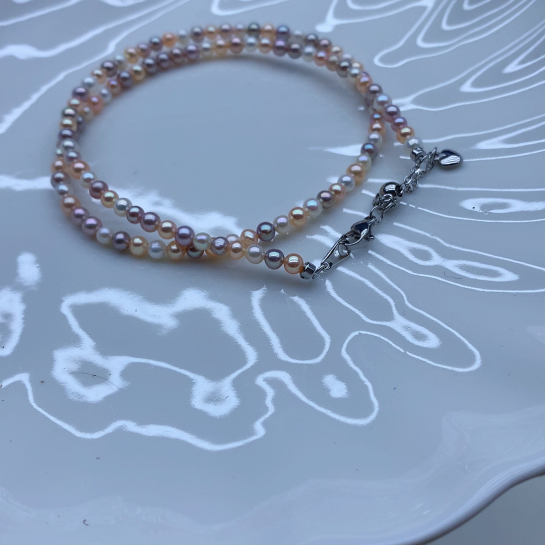 淡水珍珠颈饰未镶嵌野***?