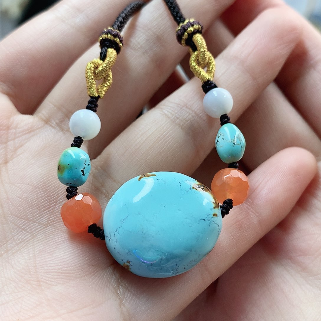 未镶嵌绿松石珠宝奇石