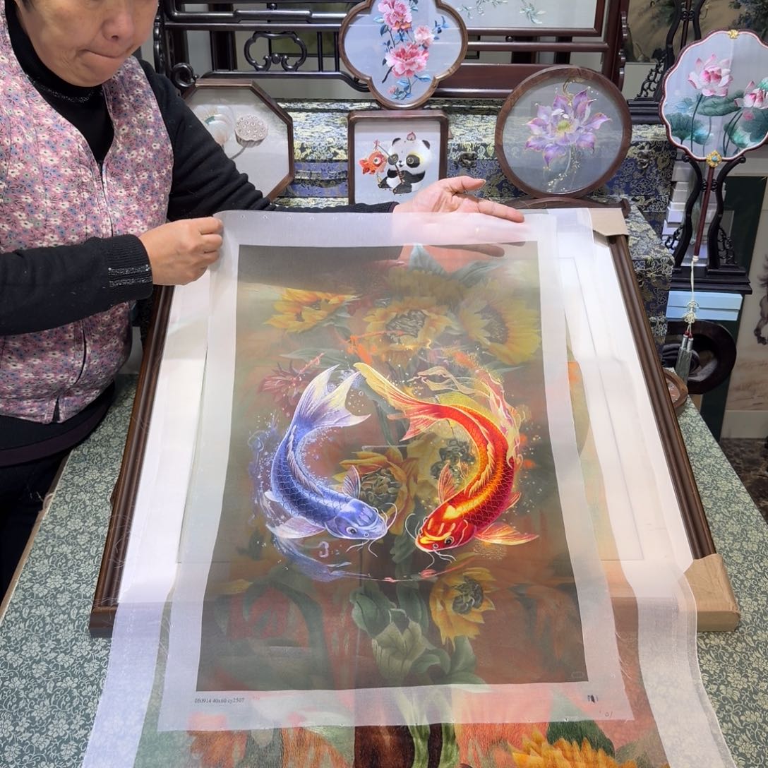 刺绣手工苏绣工艺