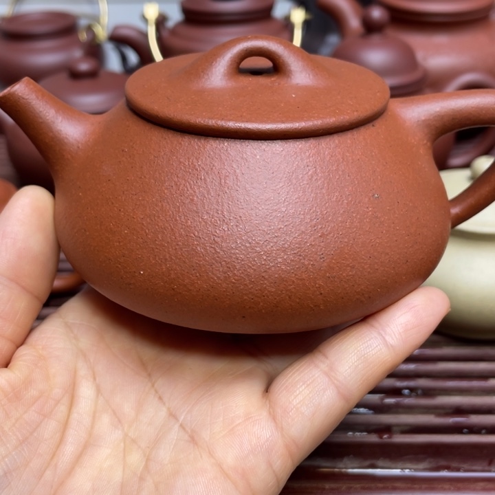 张***频紫砂公道杯紫砂全手工