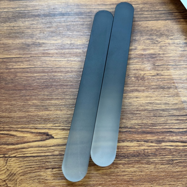 无上斋【灰色·磨砂水晶镇尺】 2支