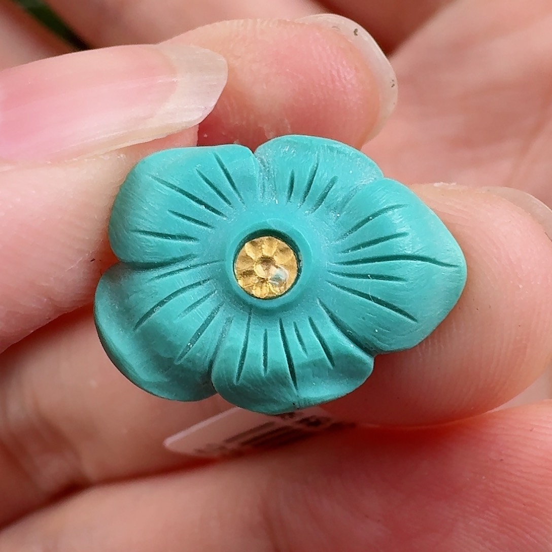 绿松石珠宝奇石未镶嵌