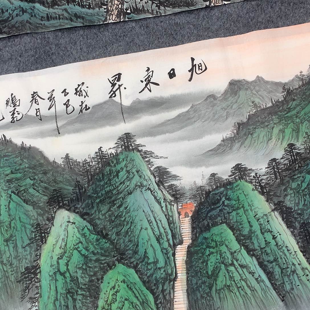 【闪购商品】怀**瑜年画艺术作品欣赏