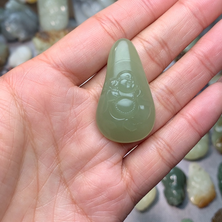 和田玉挂件未镶嵌