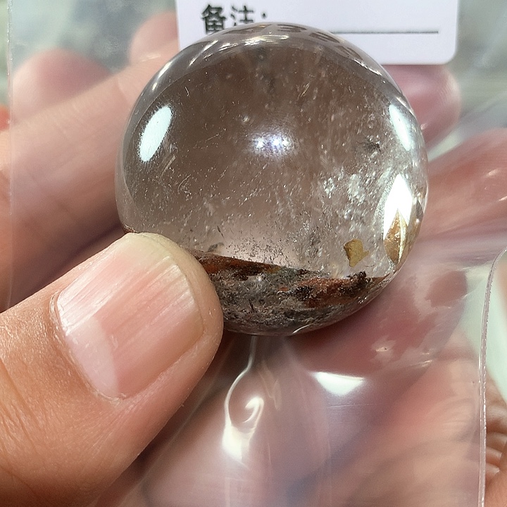 水晶天然水晶球A355未镶嵌春