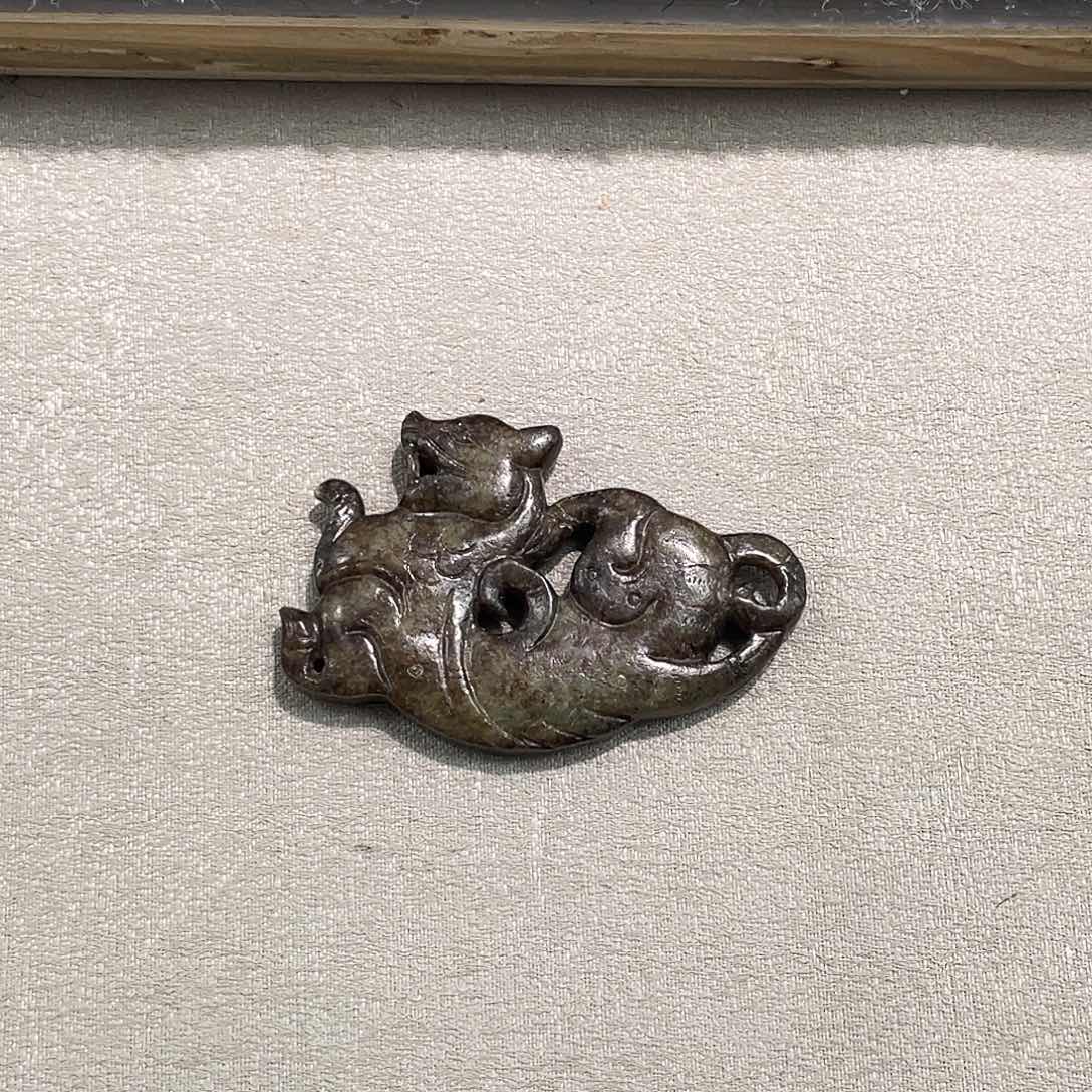 和田玉（糖玉）颈饰未镶嵌用****9